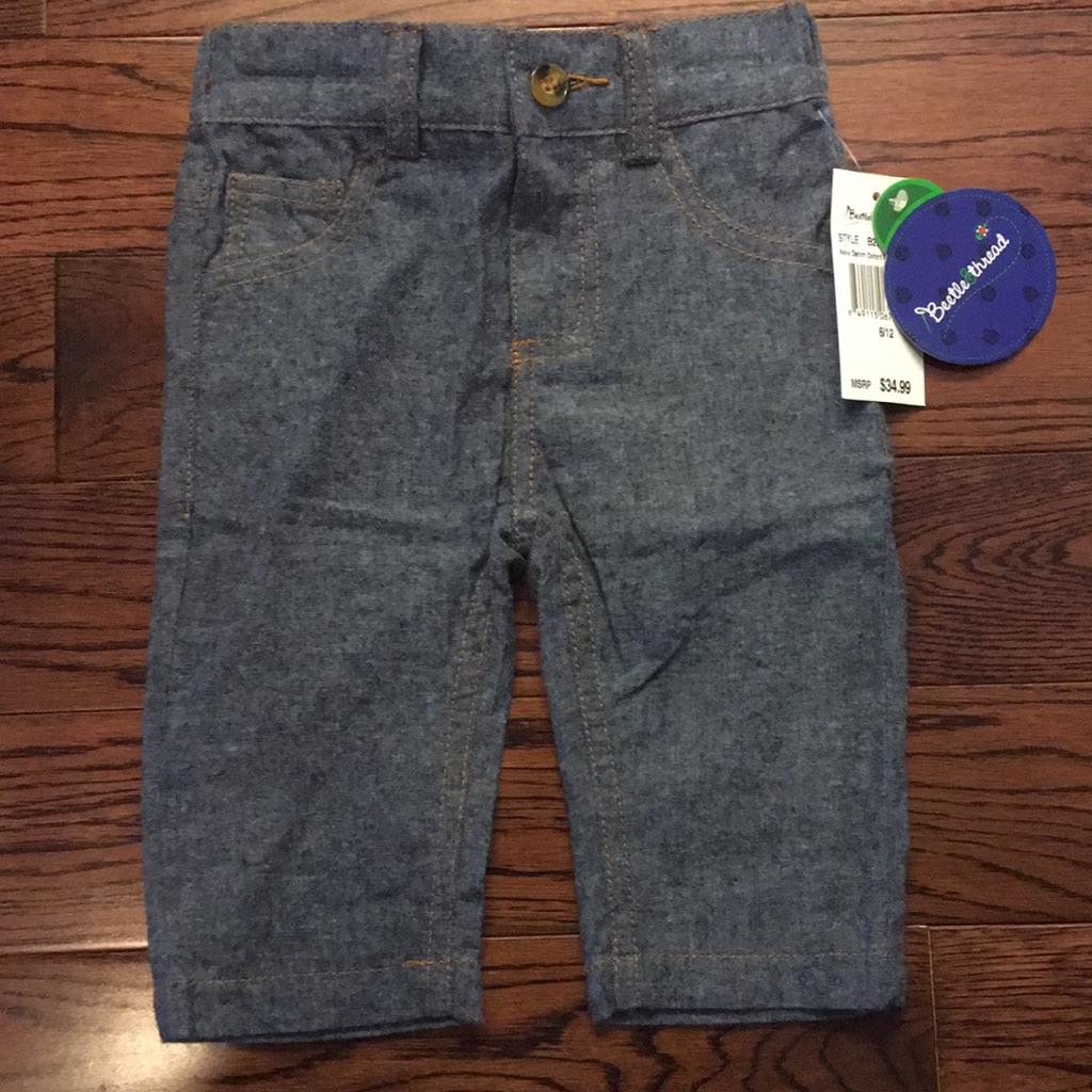 Beetle  Thread Brand New Denim Oxford Pants